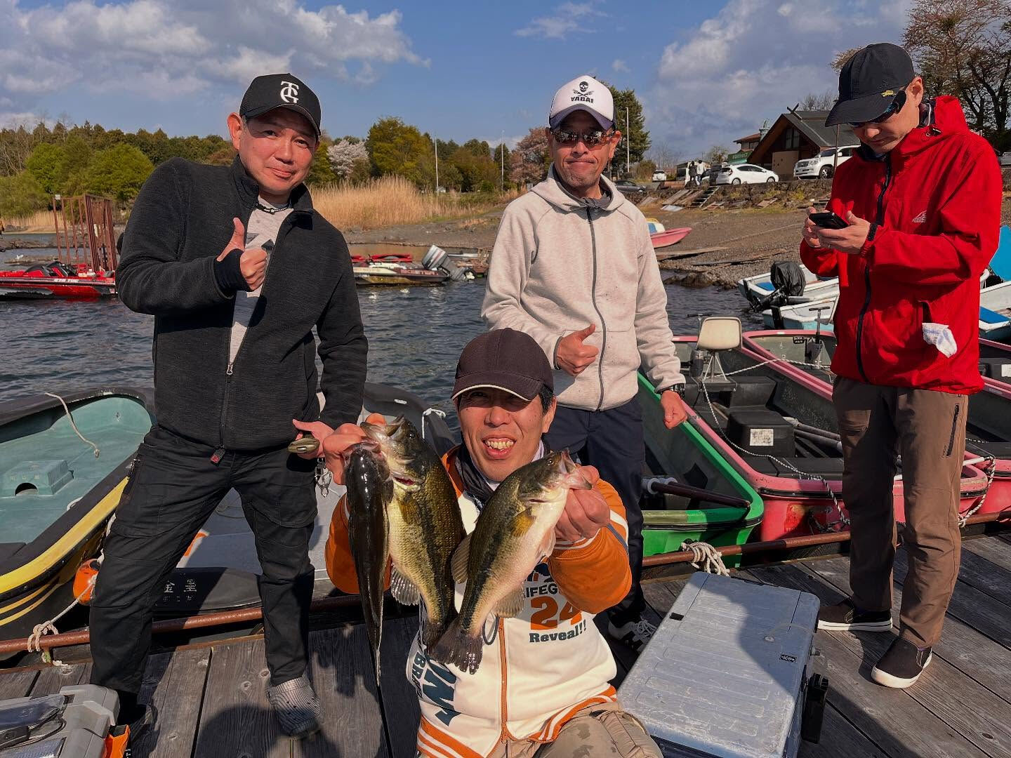佐藤さん　仲間内大会開催🎣