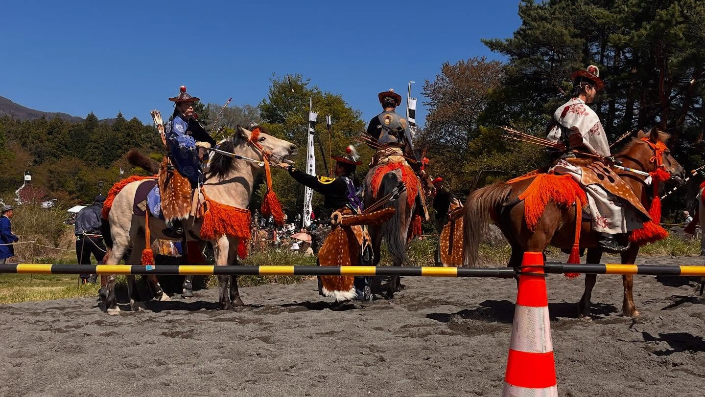 甲斐の勝山やぶさめ祭り